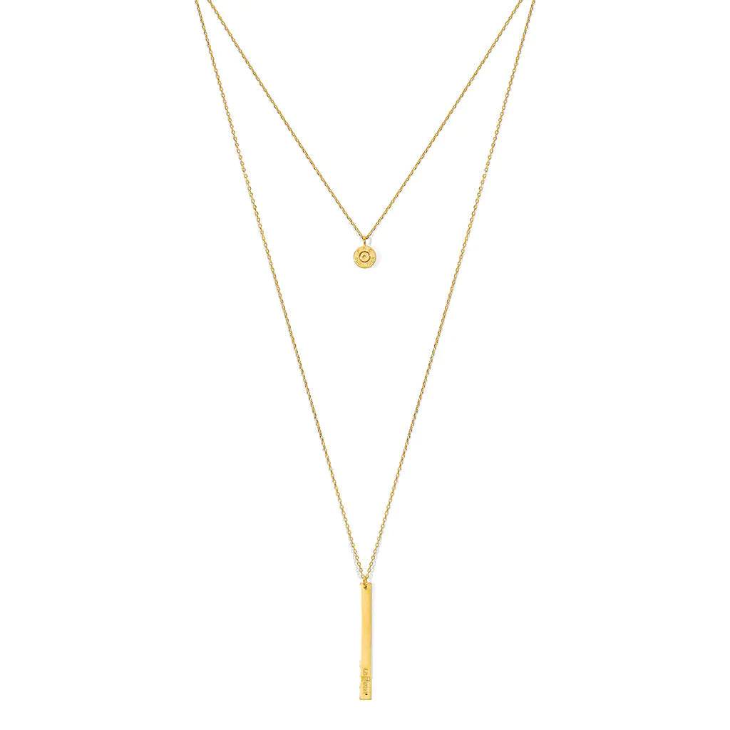 Peace Bar Bullet Pendant - EveryRetailNeed.Com