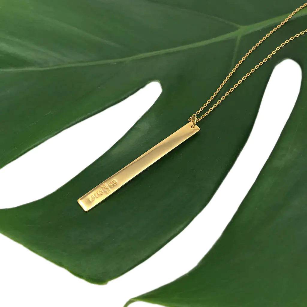 Peace Bar Bullet Pendant - EveryRetailNeed.Com