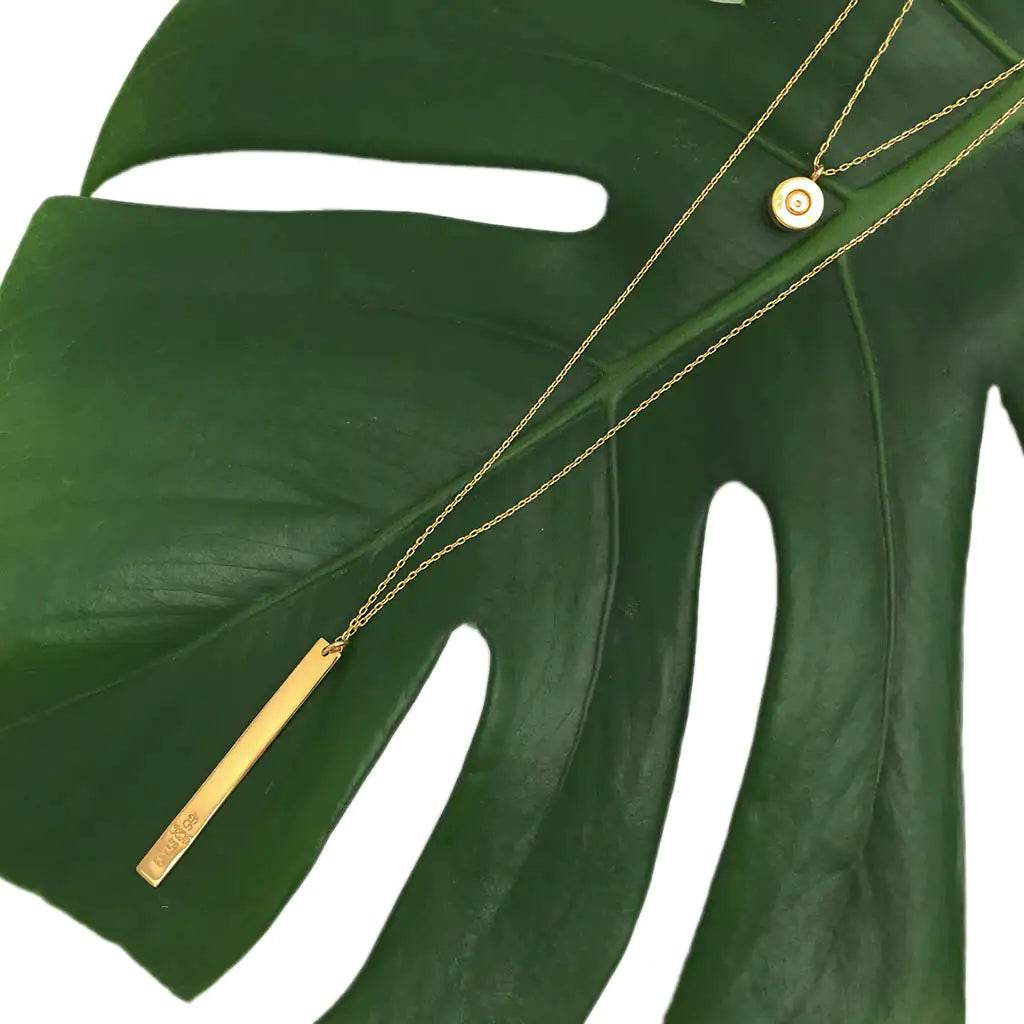 Peace Bar Bullet Pendant - EveryRetailNeed.Com