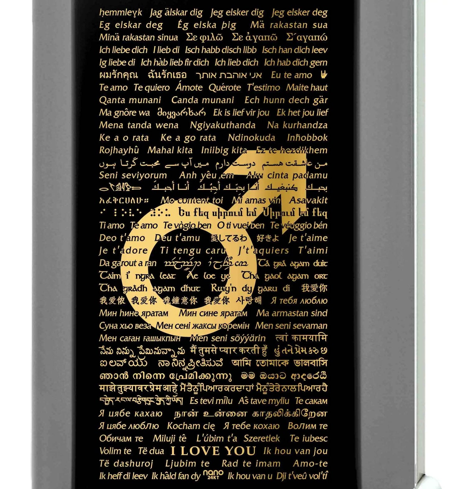 I Love You Global Necklace - Man - EveryRetailNeed.Com
