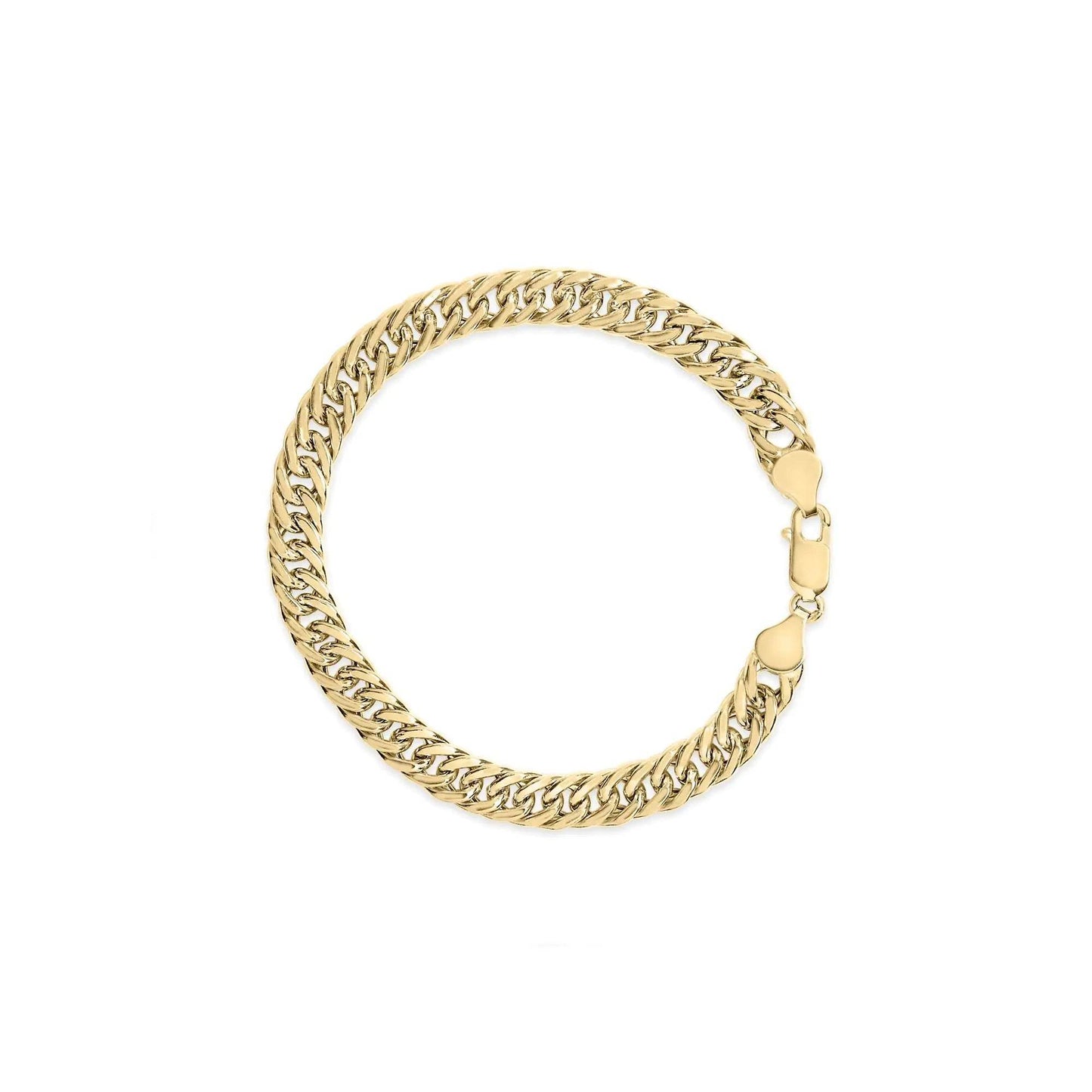 10K Yellow Gold Cuban Link Bracelet - 8.5 Inches - EveryRetailNeed.Com