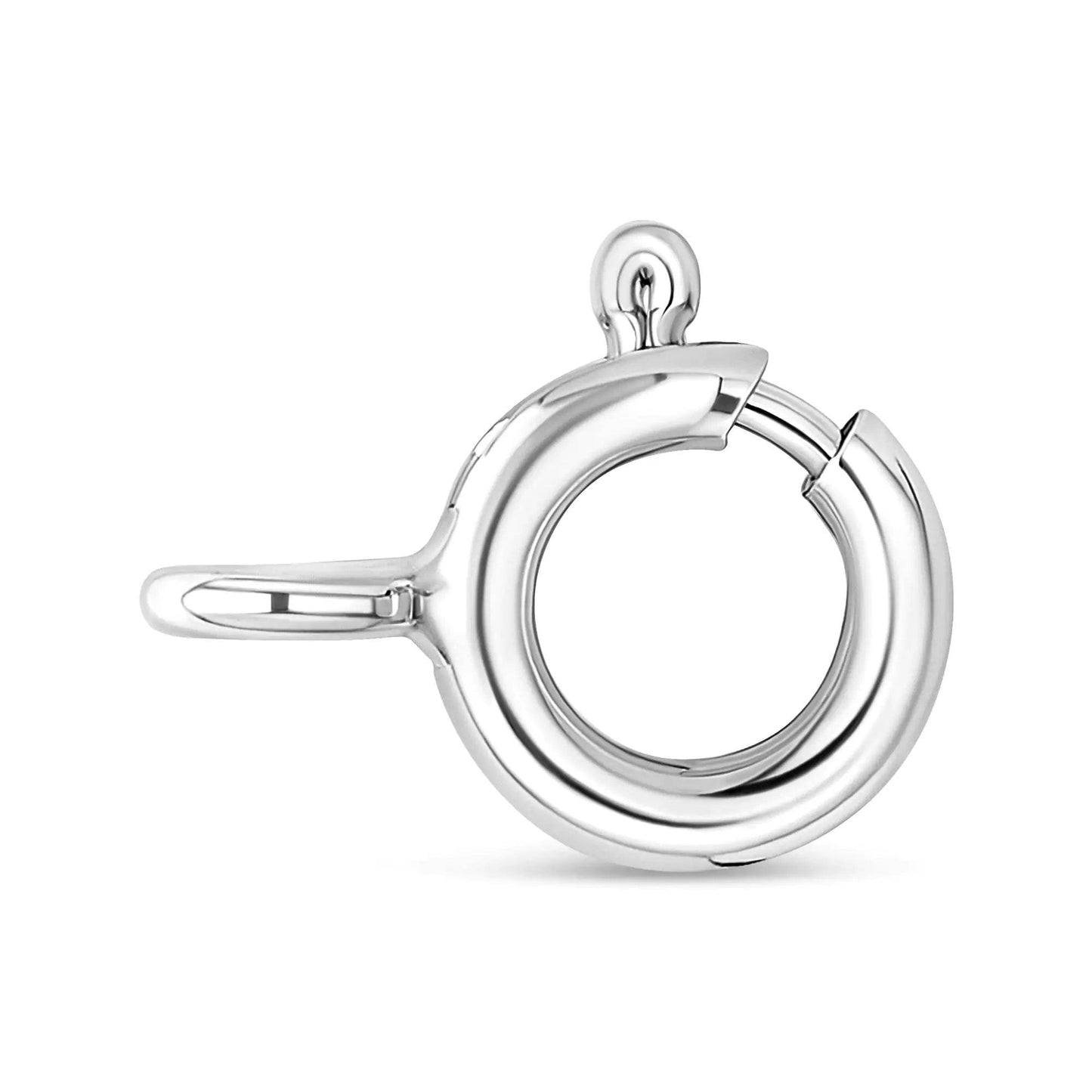 .925 Sterling Silver Diamond Ribbon Heart Pendant Necklace - EveryRetailNeed.Com