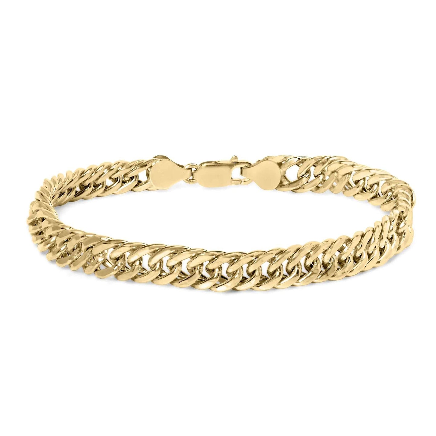 10K Yellow Gold Cuban Link Bracelet - 8.5 Inches - EveryRetailNeed.Com