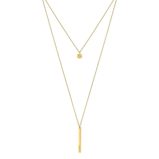 Peace Bar Bullet Pendant - EveryRetailNeed.Com
