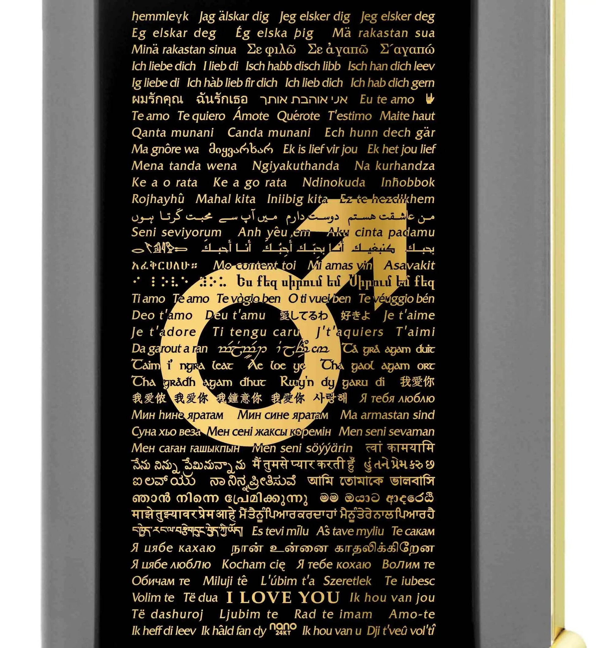 I Love You Global Necklace - Man - EveryRetailNeed.Com
