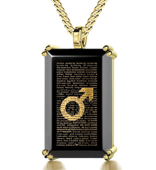 I Love You Global Necklace - Man - EveryRetailNeed.Com