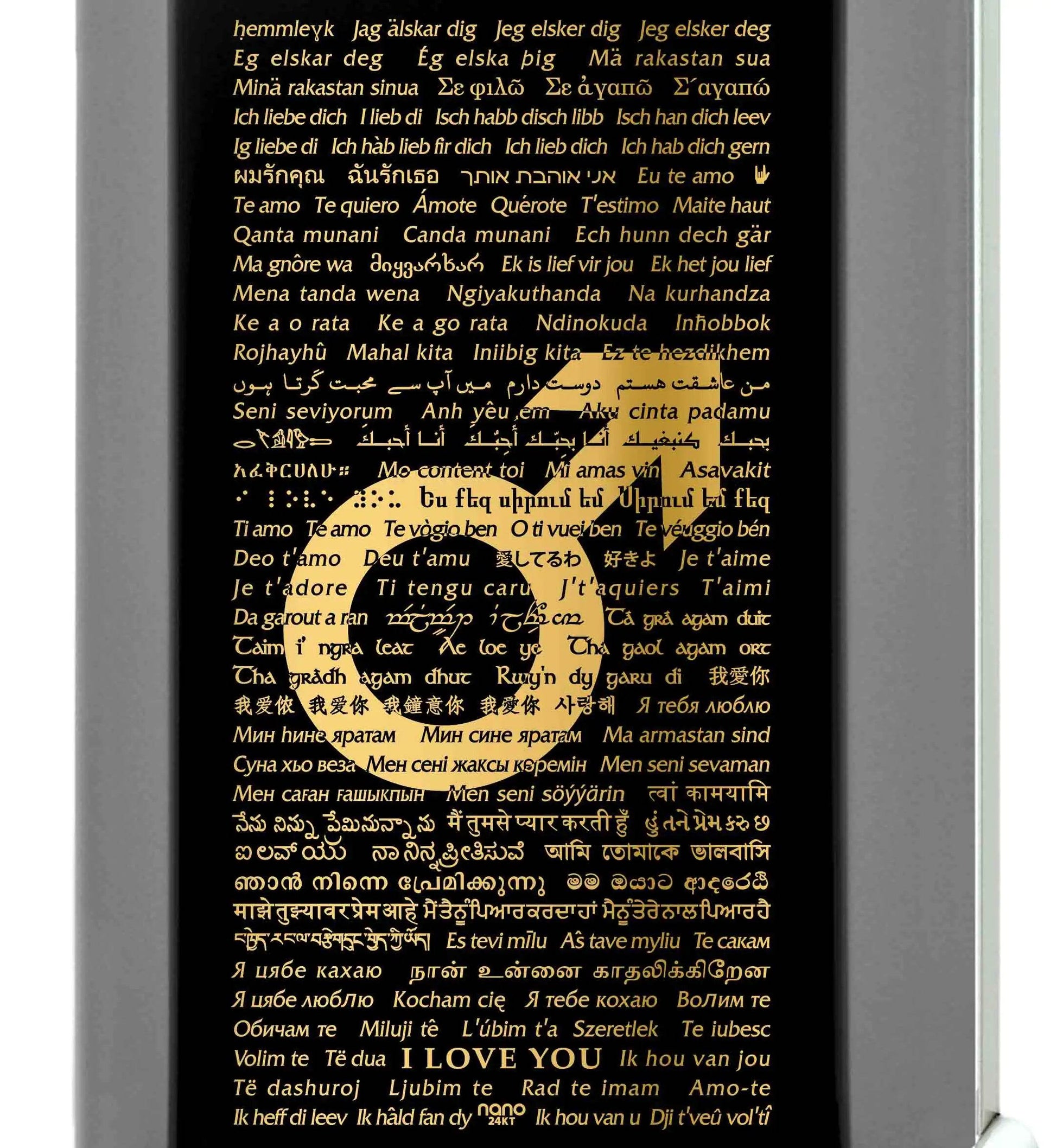 I Love You Global Necklace - Man - EveryRetailNeed.Com