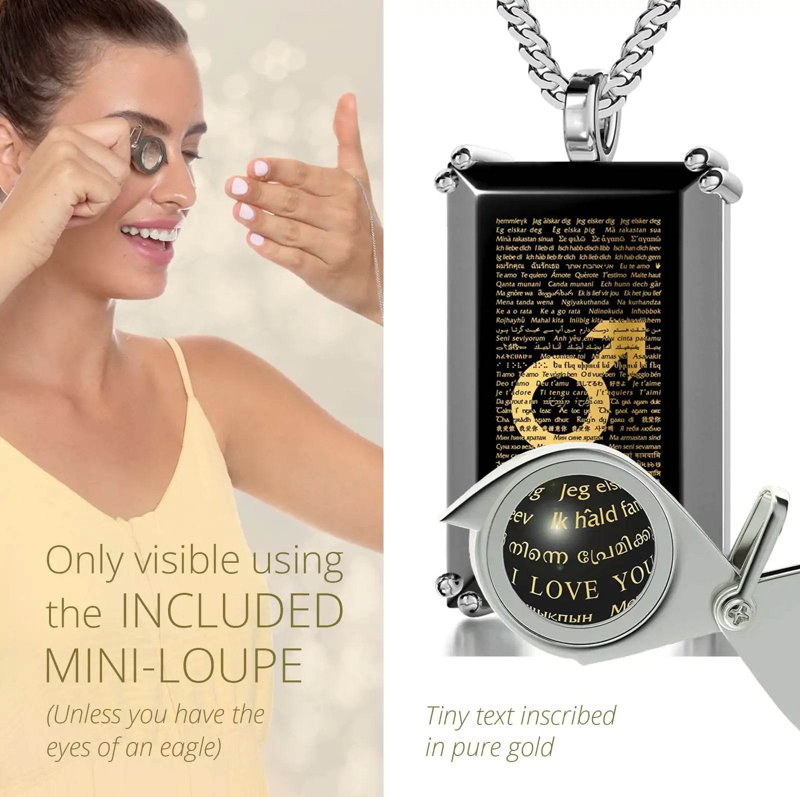 I Love You Global Necklace - Man - EveryRetailNeed.Com